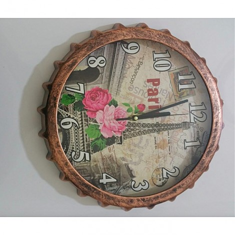 Décor Fitch Horloge murale - 30x30 cm