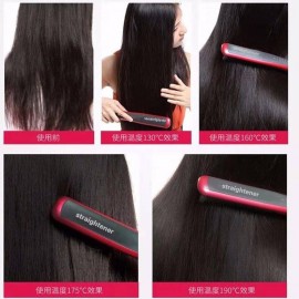 New hair straightener dual-use curly hair straight hair does not hurt hair lazy ceramic straight hair comb hairdressing tools