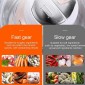 Hachoir Électrique à Viande Fruits et Légumes Avec Bol en Verre 2L