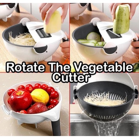 ROTATE THE VEGETABLE CUTTER