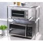 Multifunctional Microwave Oven Stainless Steel Shelf Storage