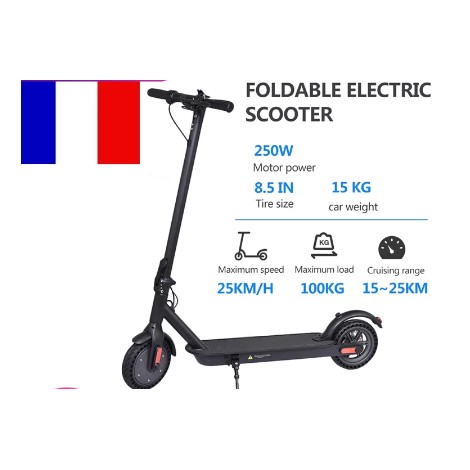 Trottinette électrique pliable, 250W