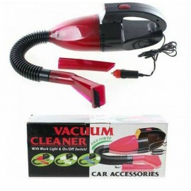 Portable 60W Red Wet And Dry Car Vacuum Cleaner