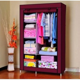 Wardrobe Clothes bedroom Couleur aléatoire Size : 105*45*175cm