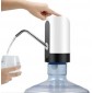 Pompe électrique à eau rechargeable en gallon blanc