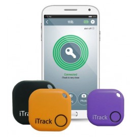 iTrack Motion Key Finder Bluetooth GPS Alarme de mouvement blanc