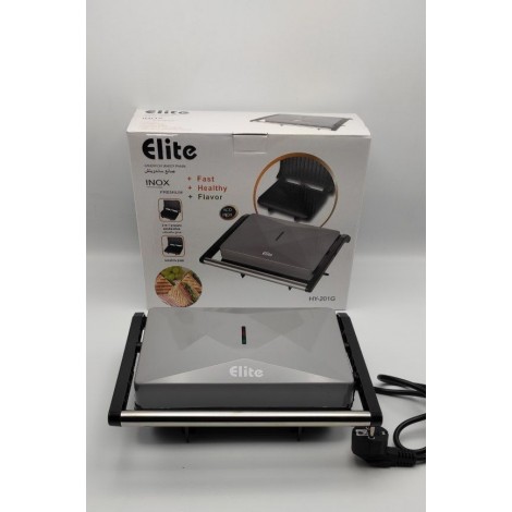 Elite Appareil À Sandwich et Panini Inox Petit Modèle