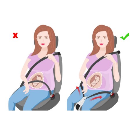 seat belt for pregnant women