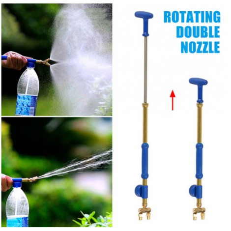 rotating double nozzle