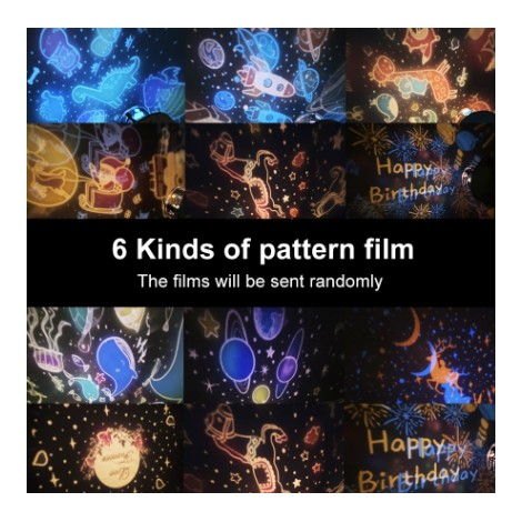 6 kinds of pattern film