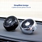 Mini Car Fan for Air Vent