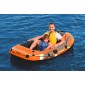 Grand Bateau 2 personne + Pagaies + pompe gonflable