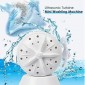 ultrasonic turbine washing machine