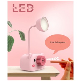 Mini lampe de lecture LED, design de dessin animé mignon