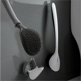 Brosse de toilette en Silicone Durable