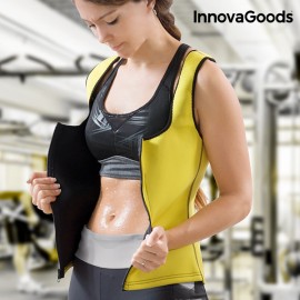 GILET DE SPORT AVEC EFFET SAUNA POUR FEMME