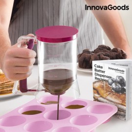 CARAFE DISTRIBUTRICE DE PÂTE À PÂTISSERIE AVEC LIVRE DE RECETTES