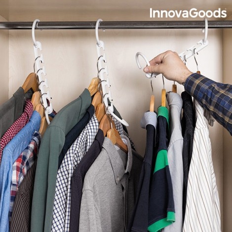 ORGANISATEUR DE CINTRE POUR 40 VÊTEMENTS INNOVAGOODS (24 PIÈCES)