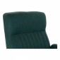 FAUTEUIL DKD HOME DECOR VERT POLYESTER MÉTAL (69 X 90 X 90 CM)