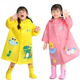 Veste de pluie imperméable à capuche pour enfants
