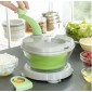 Centrifugeuse, Hachoir et Mixeur à Main 4 en 1 avec Accessoires et Recettes Chopix InnovaGoods