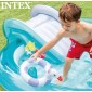 Pataugeoire gonflable pour enfants Intex Crocodile Parc de jeux 201 x 84 x 17 cm (3 Unités)