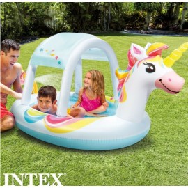 Pataugeoire gonflable pour enfants Intex Licorne 254 x 109 x 132 cm 130 L