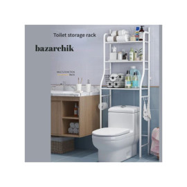 Étagères de rangement pour toilette