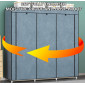 Armoire de Vêtements Portable demontable