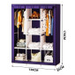 Armoire de Vêtements Portable demontable