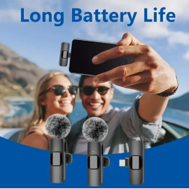 Microphone Lavalier Sans Fil FengYang à Réduction de Bruit