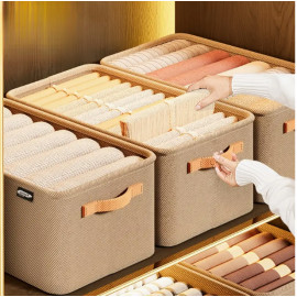 4pcs Organisateur de Rangement Portable en Tissu