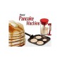 Machine Pancake manuellemixeur et distribue/ distributeur directement à la plaque