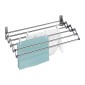 Sèche-linge étendoir extensible murale en aluminium 60 cm